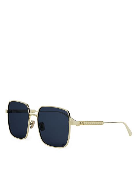 DiorCannage S1U Green Square Sunglasses .